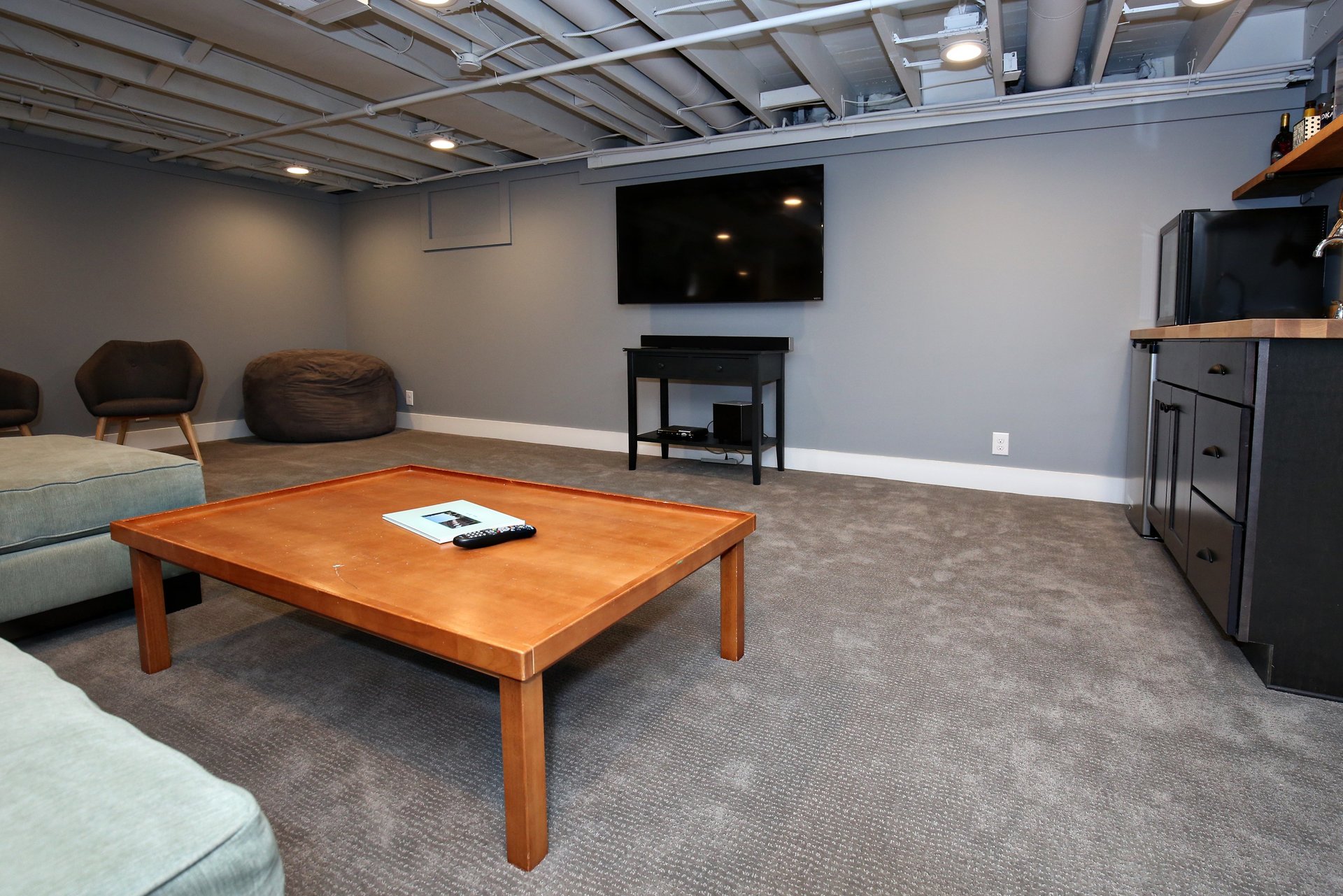 Basement Home Theatre Remodel in Louisville KY
